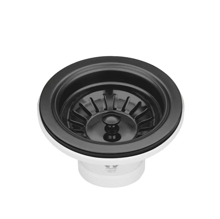 Sink Basket Waste – Satin Gun Metal | Stylish & Functional Sink Accessory
