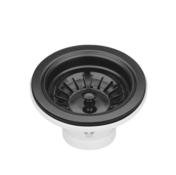 Sink Basket Waste – Satin Gun Metal | Stylish & Functional Sink Accessory