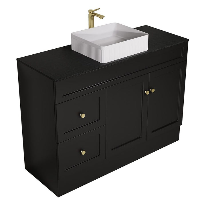 Sintered Stone Vanity Top 180cm Aerolite Black