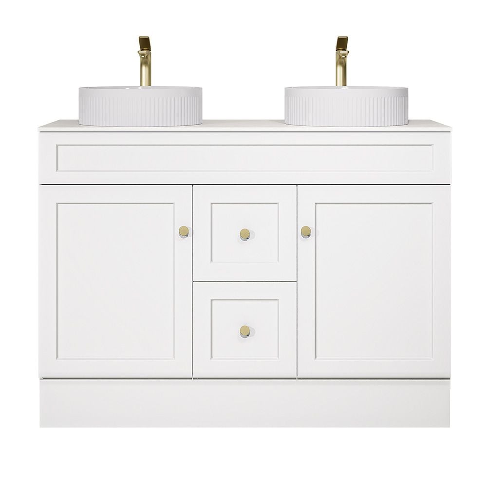 Sintered Stone Vanity Top 60cm - Aerolite White
