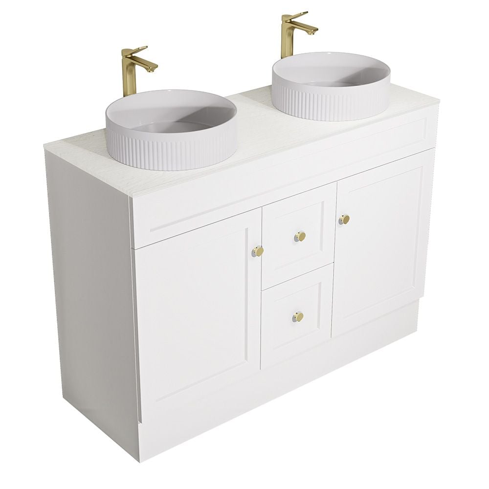 Sintered Stone Vanity Top 60cm - Aerolite White