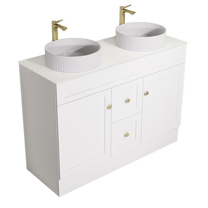 Sintered Stone Vanity Top 60cm - Aerolite White