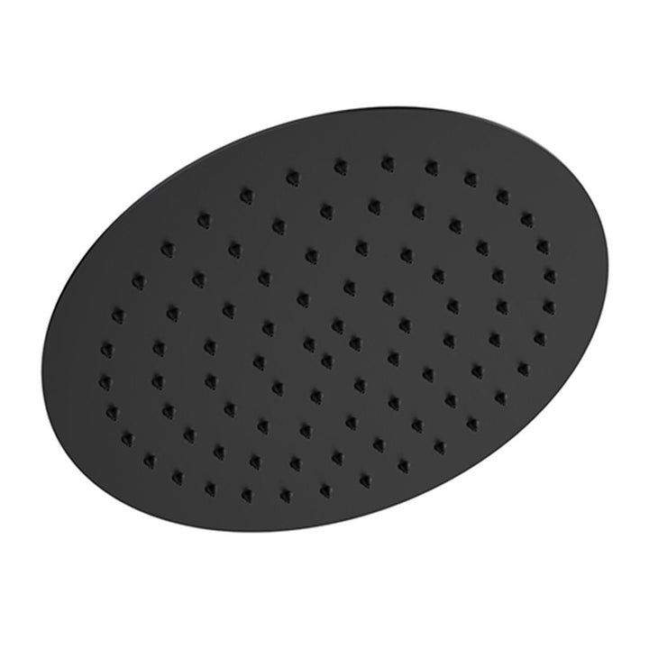 Sky Round Slim Shower Head 250mm Matte Black
