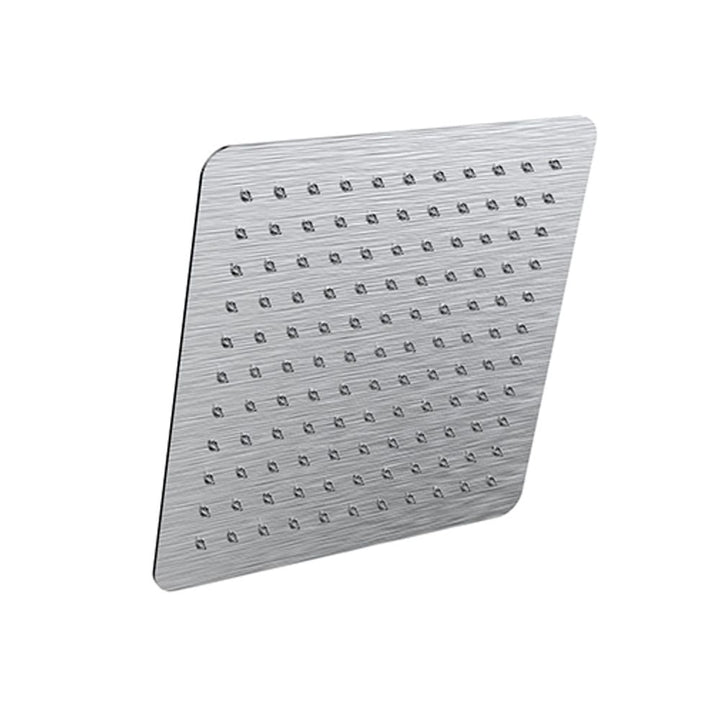 Sky Square Slim Shower Head 250mm Brushed Nickel