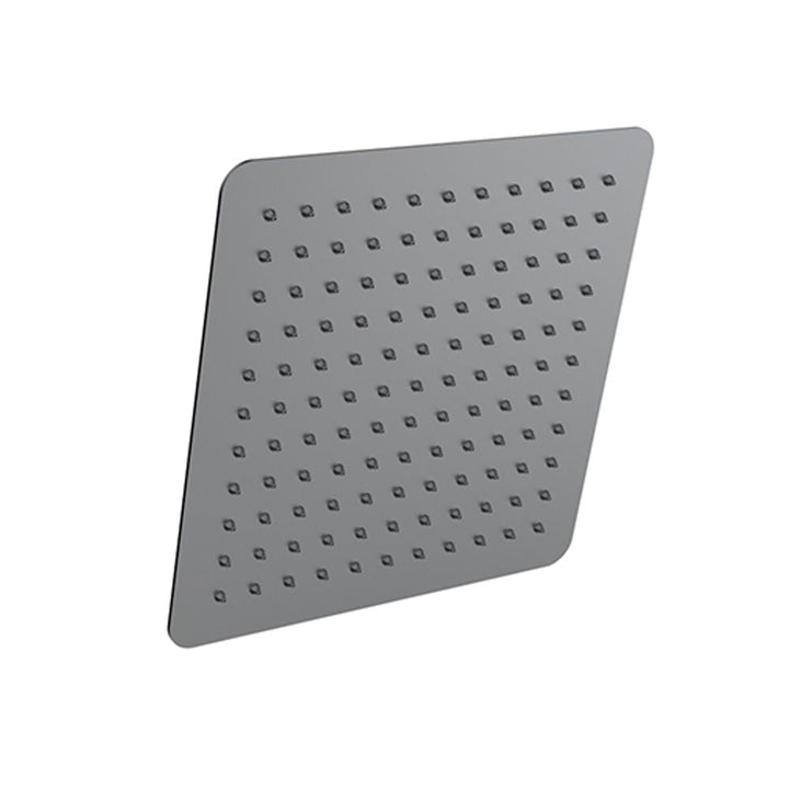 Sky Square Slim Shower Head 250mm Gun Metal