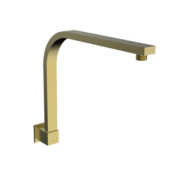 Sky Square Shower Arm - Brushed Gold