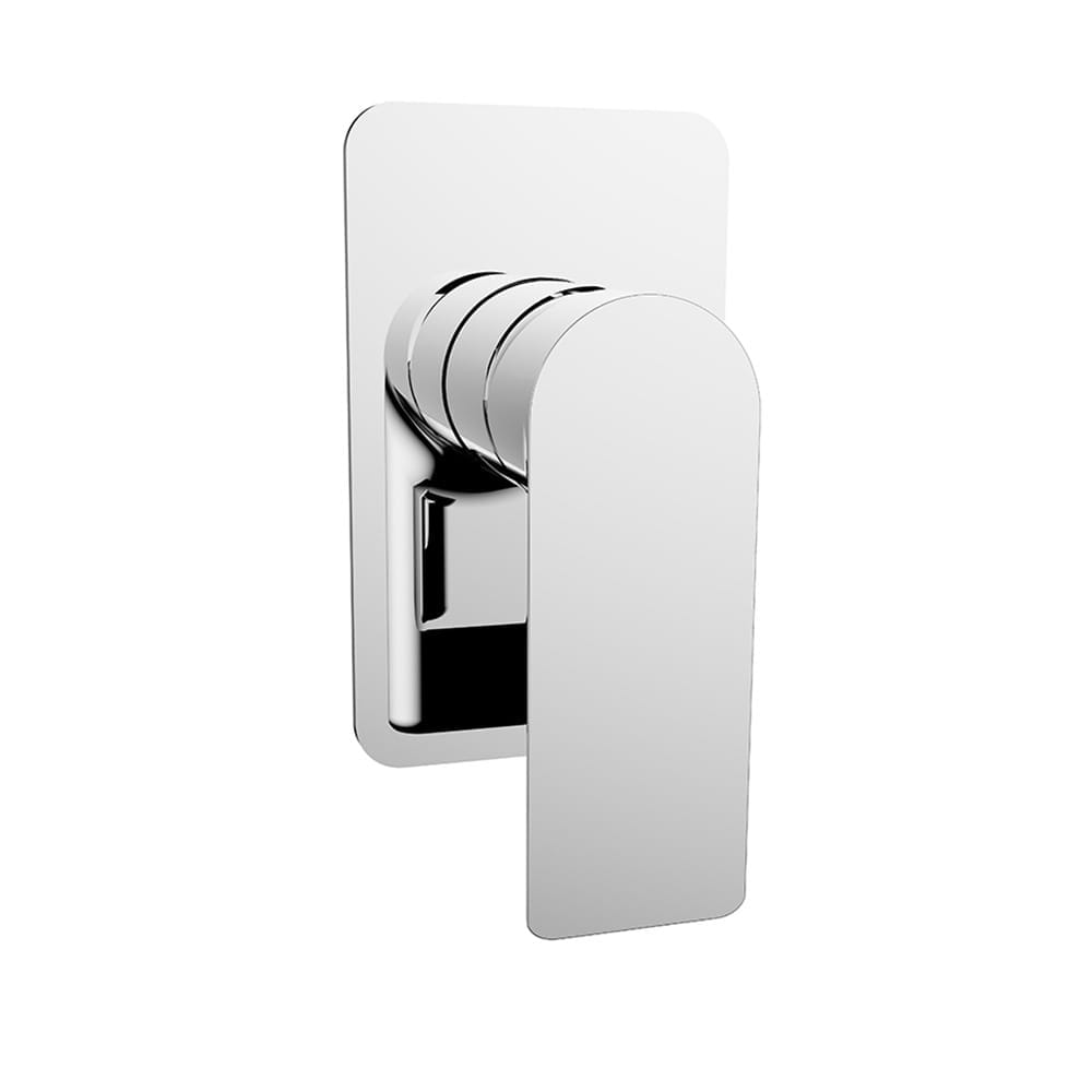 Sky Wall Mixer Handle, Body & Square B/Plate Chrome