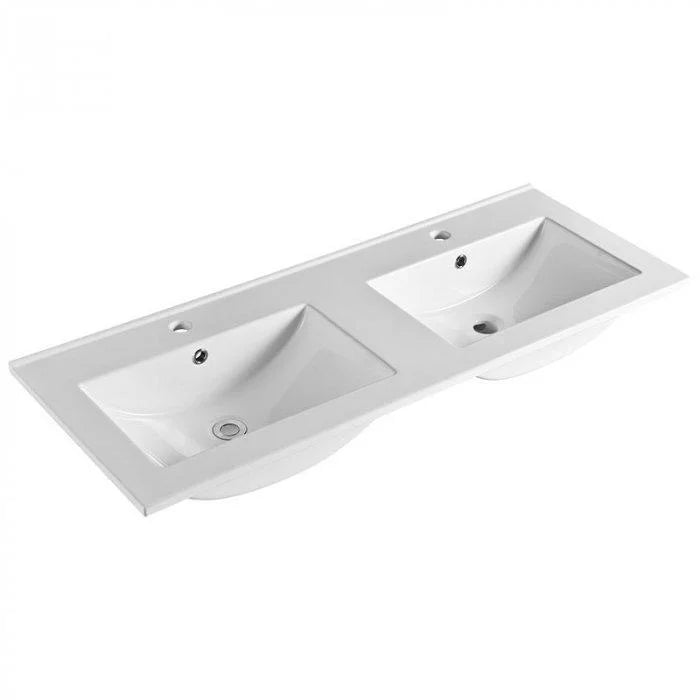 Slate 1200 Double Intergrated Ceramic Vanity Top BSN-P12046D