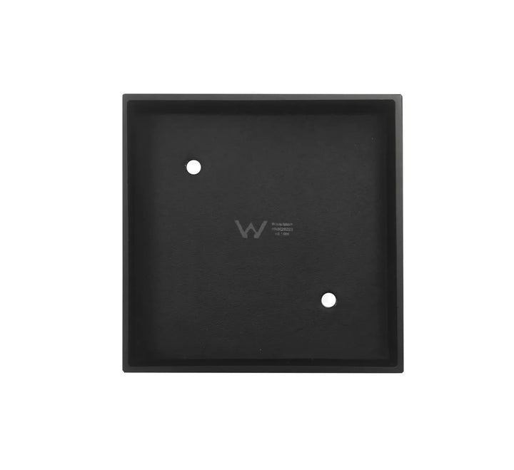 Smart 115 Matte Black Square Tiles Waste | Sleek Modern Bathroom Drain