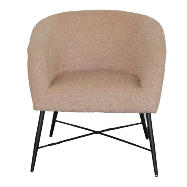 Suffolk Chair Blush Boucle