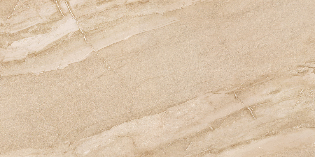 Dorset Taupe Glossy Ceramic Tile 300 x 600