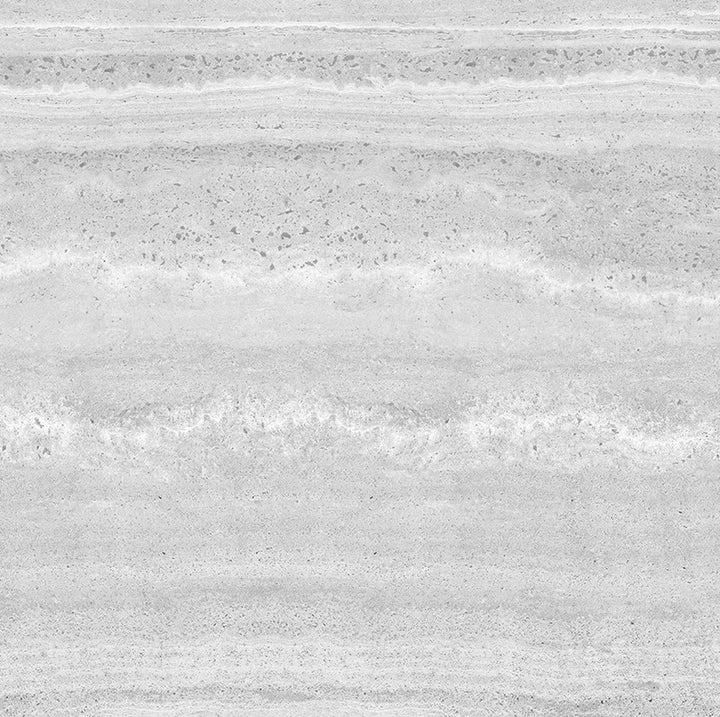Travertino Silver Matt Porcelain Tile 600 x 600