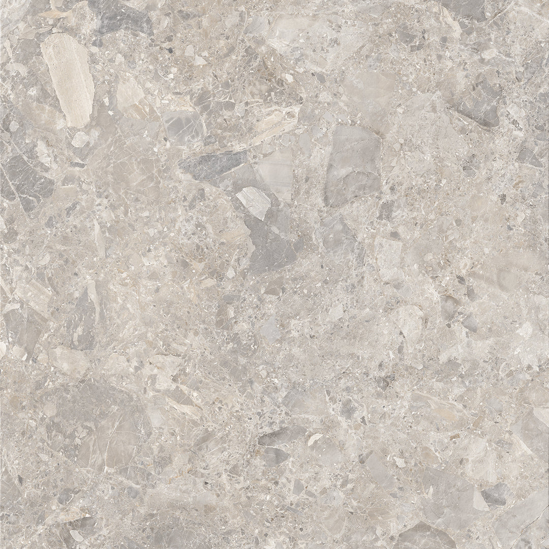 Terra Port Grey Matte Tile 600x600