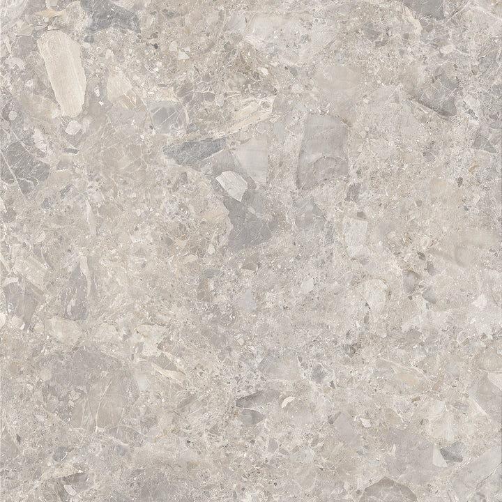 Terra Port Grey Matte Tile 600x600