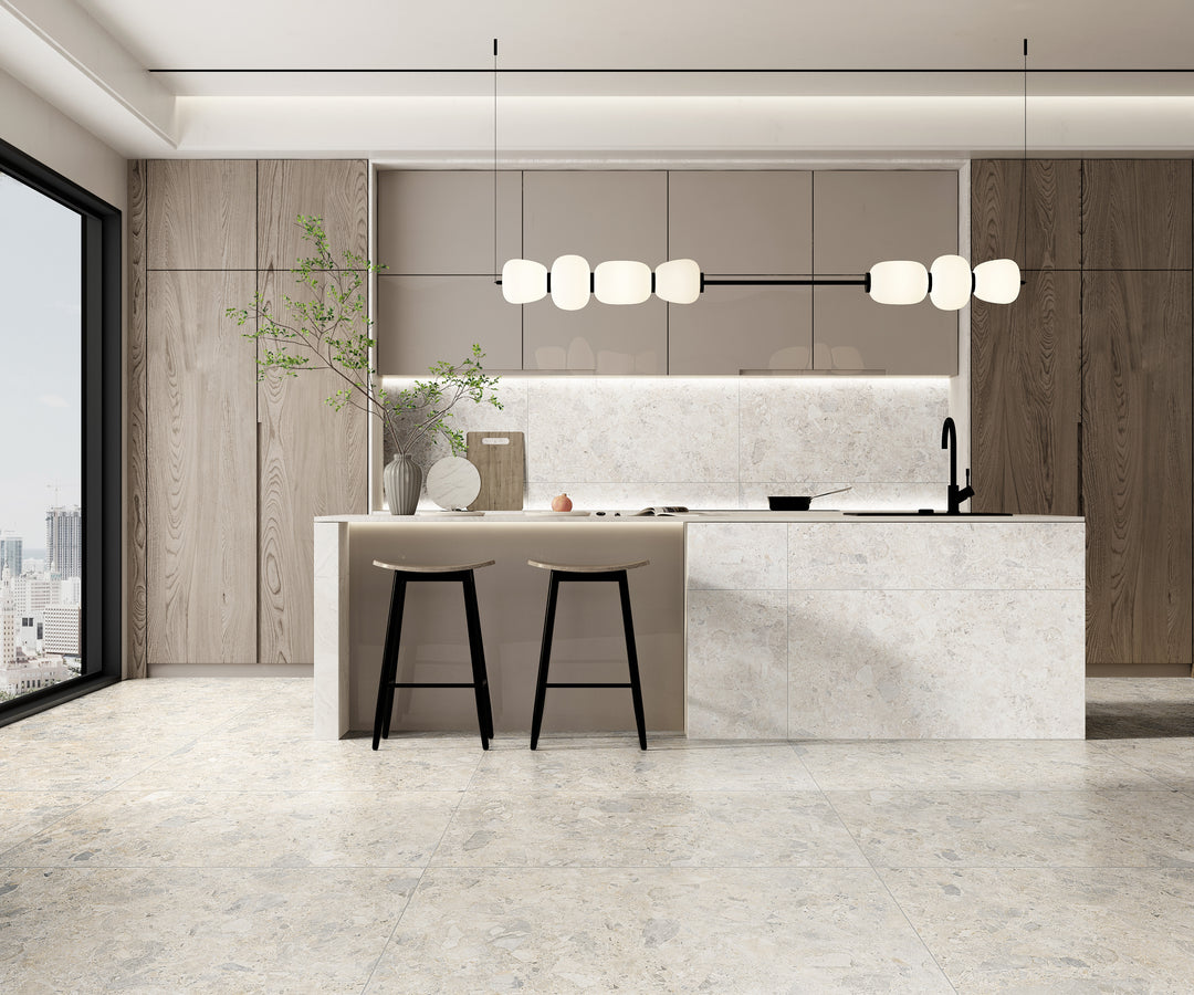 Terra Port White Matte Tile 600x600