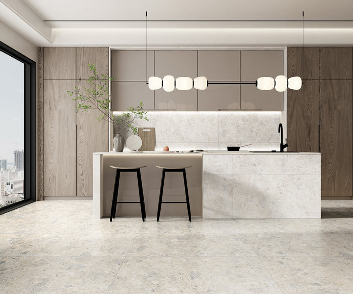 Terra Port White Matte Tile 600x600