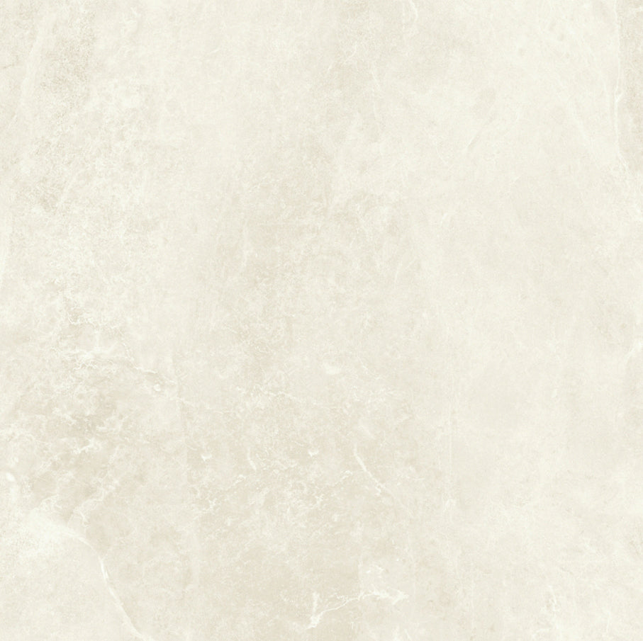 Cassa Structured Matt Bianco Porcelain Tile 600 x 600