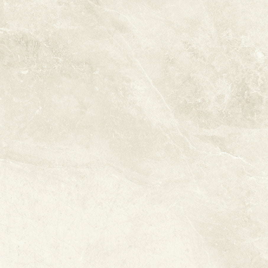 Cassa Structured Matt Bianco Porcelain Tile 600 x 600