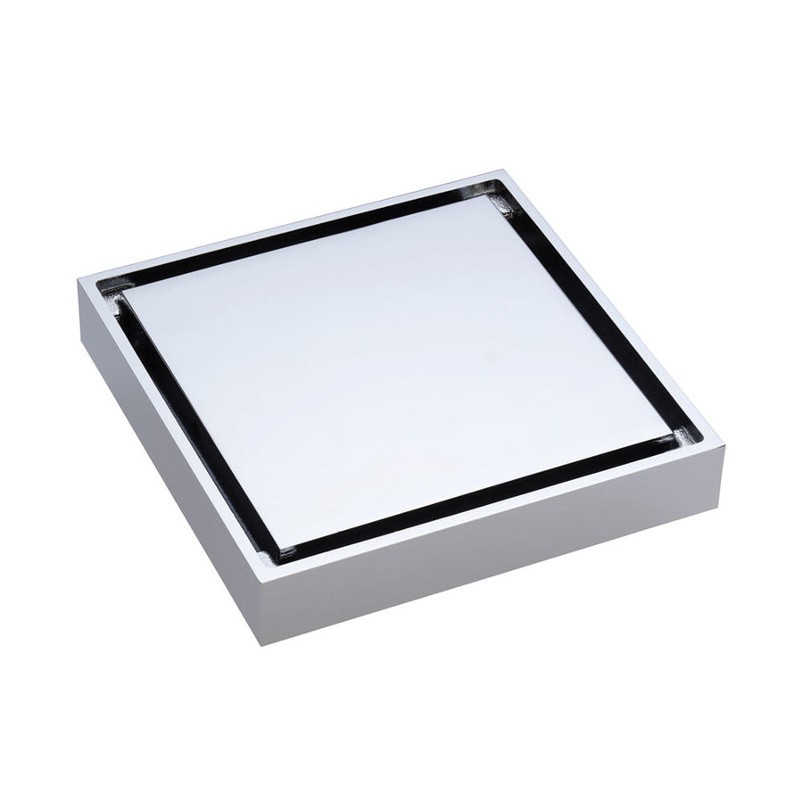 Square Tile 2-in-1 Floor Waste 88mm Chrome – Polished Chrome Floor Waste – Pilbara Bathroom Warehouse Perth and regional Western Australia