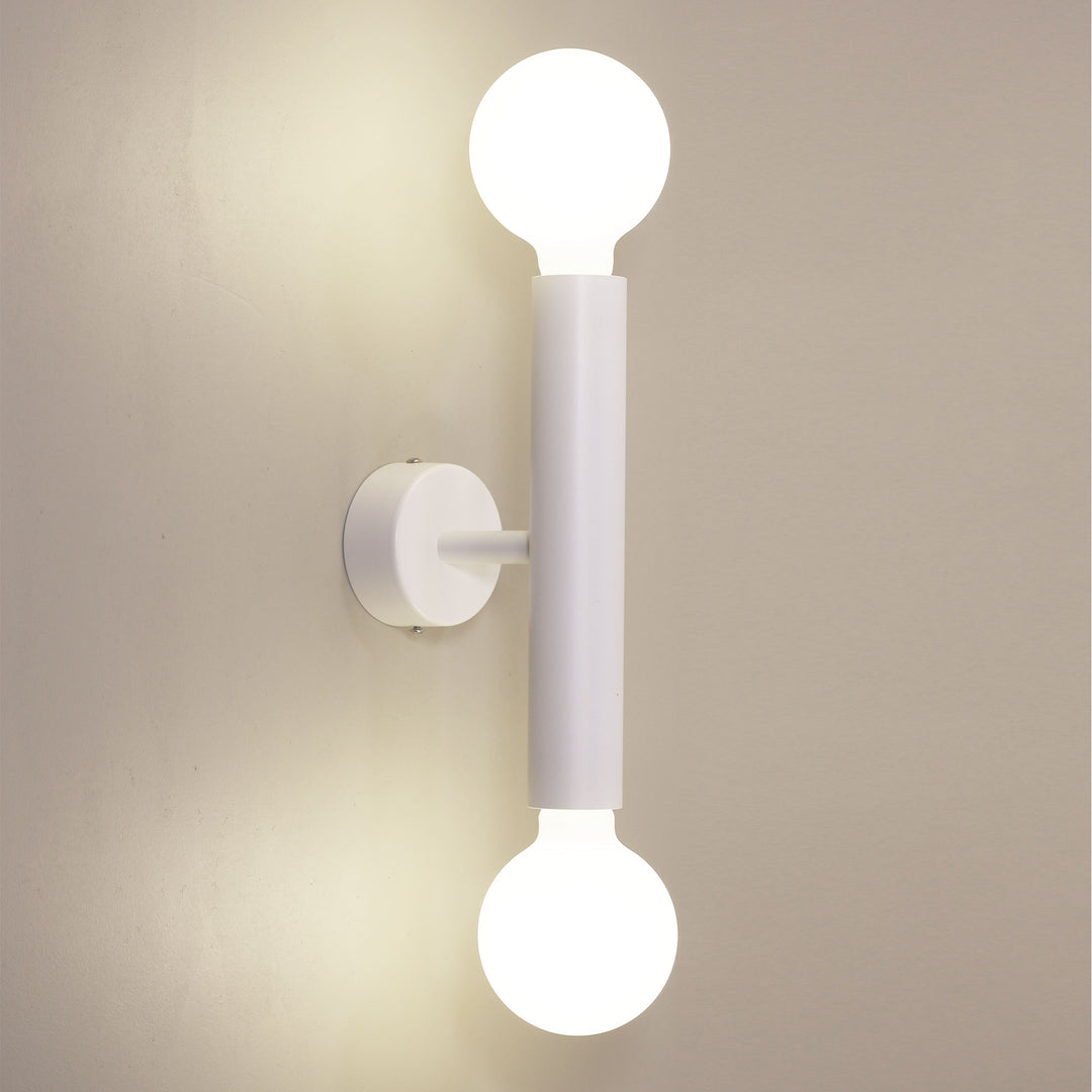 TOLI WHITE Twin Wall Light – Versatile Vanity Lighting