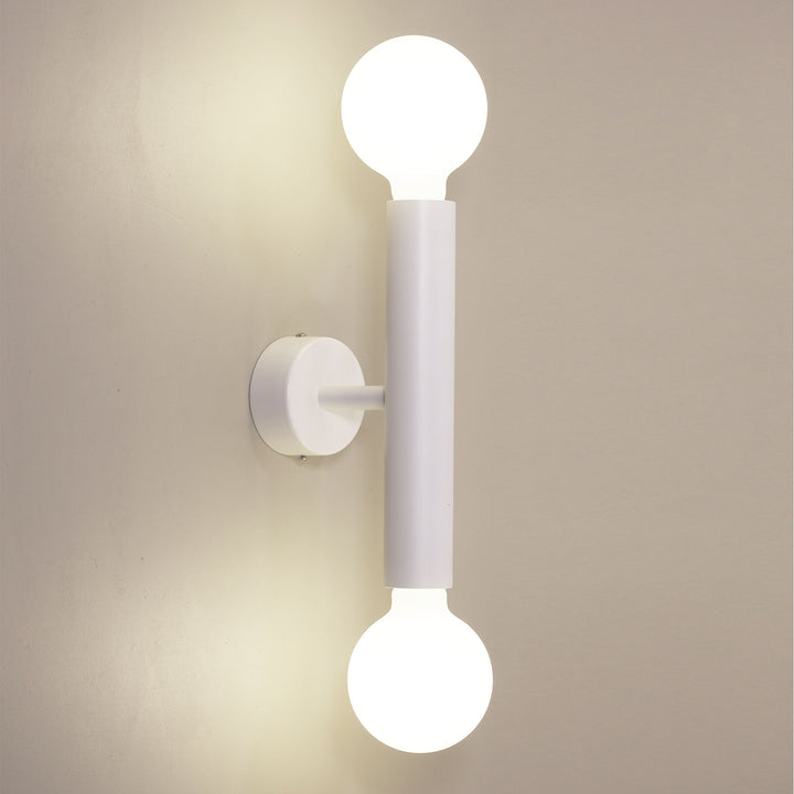 TOLI WHITE Twin Wall Light – Versatile Vanity Lighting