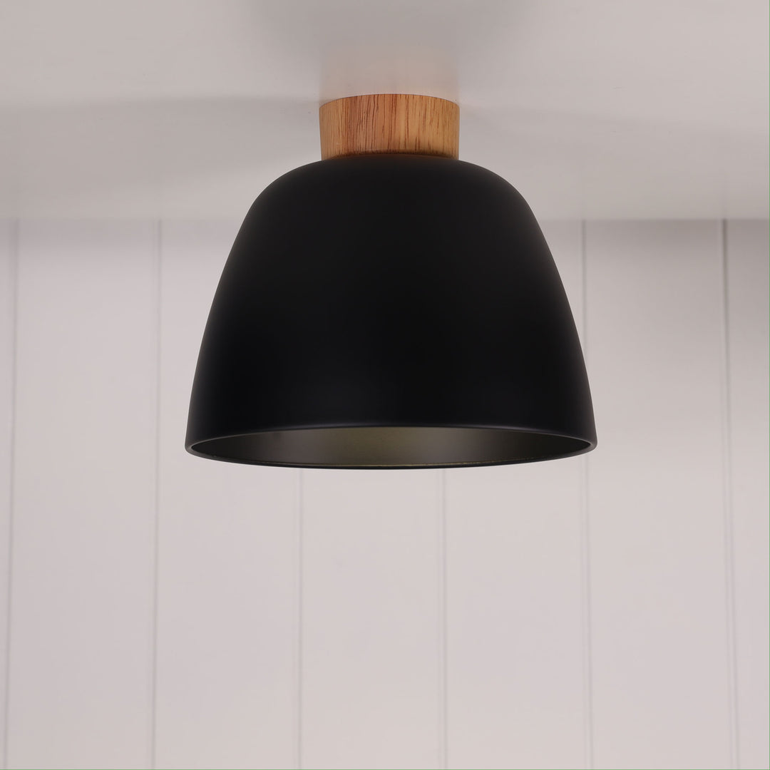 TOMMY DIY Metal & Wood Shade – Modern Metal & Timber Design