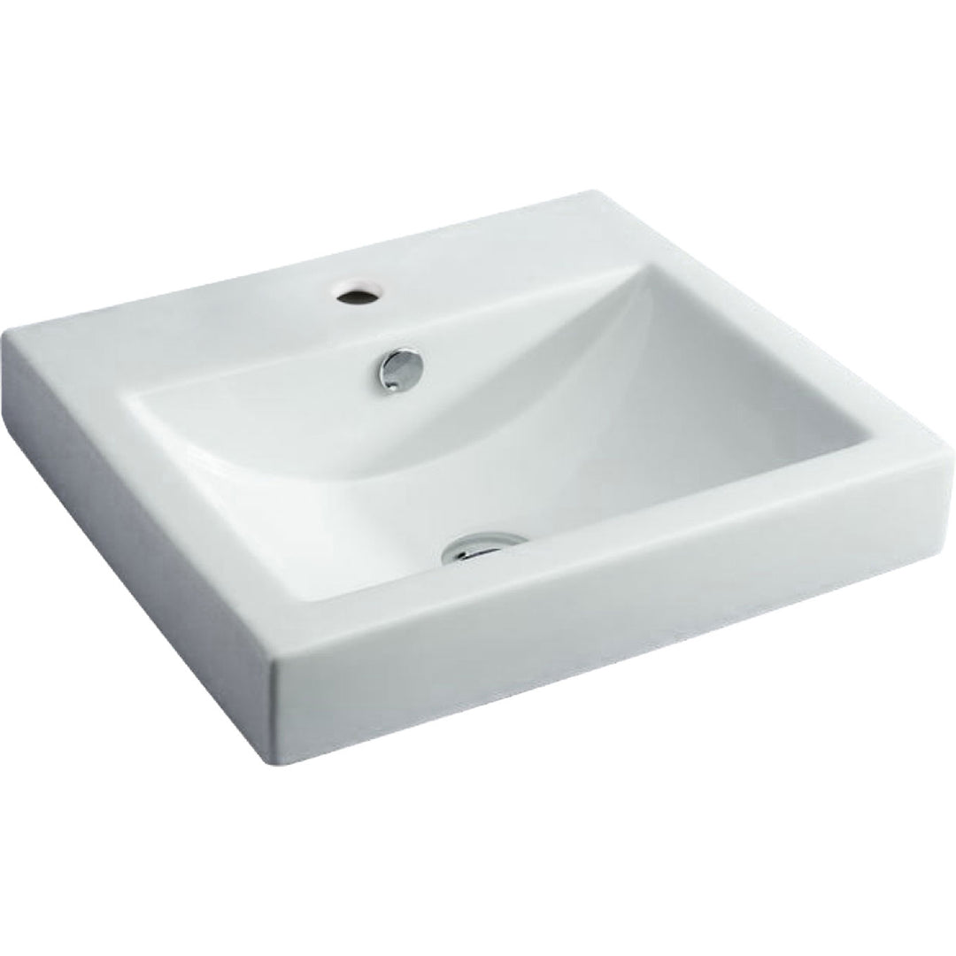 Low Profile Semi-Inset Basin – Slimline Modern Vanity Basin – Pilbara Bathroom Warehouse Perth and regional Western Australia