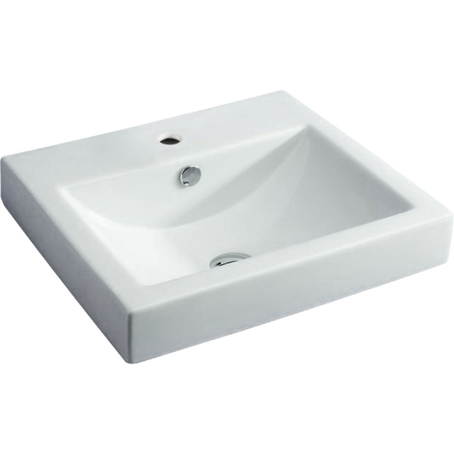 Low Profile Semi-Inset Basin – Slimline Modern Vanity Basin – Pilbara Bathroom Warehouse Perth and regional Western Australia