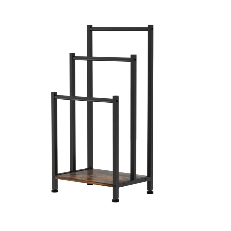 3 Tier Freestanding Towel Rack Rail Holder Bathroom Organizer and Laundry Drying Bar – Pilbara Bathroom Warehouse Perth and regional Western Australia