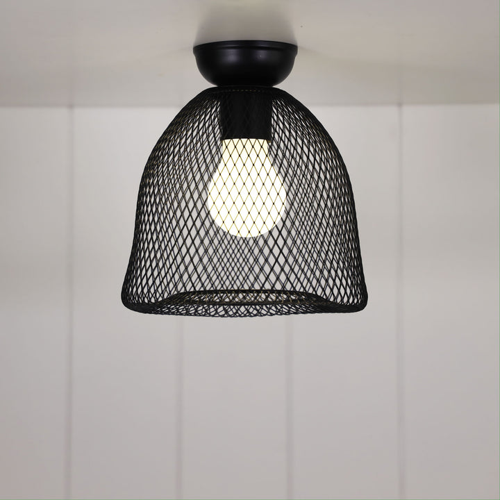 Tellis.18 Industrial DIY Wire Mesh Pendant Shade
