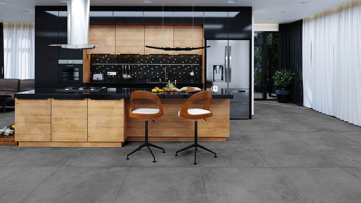TERRACRETE DARK GREY 300X300 MATT