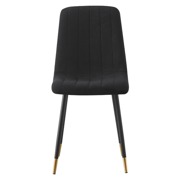 Theo Chair Black velvet