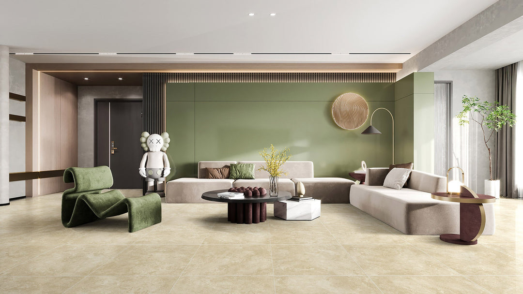 Timeless Matt Classic Travertine 300x600mm Porcelain Tile: The Natural Beauty of Travertine in Durable Porcelain