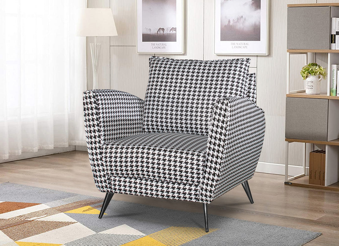 Toscana Chair Houndstooth fabric