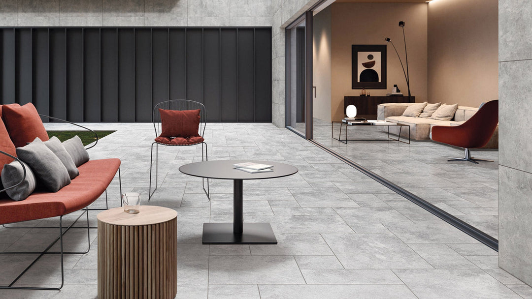 Tundra Grey 600x600mm Porcelain Tile: Contemporary Elegance with Advanced Functionality