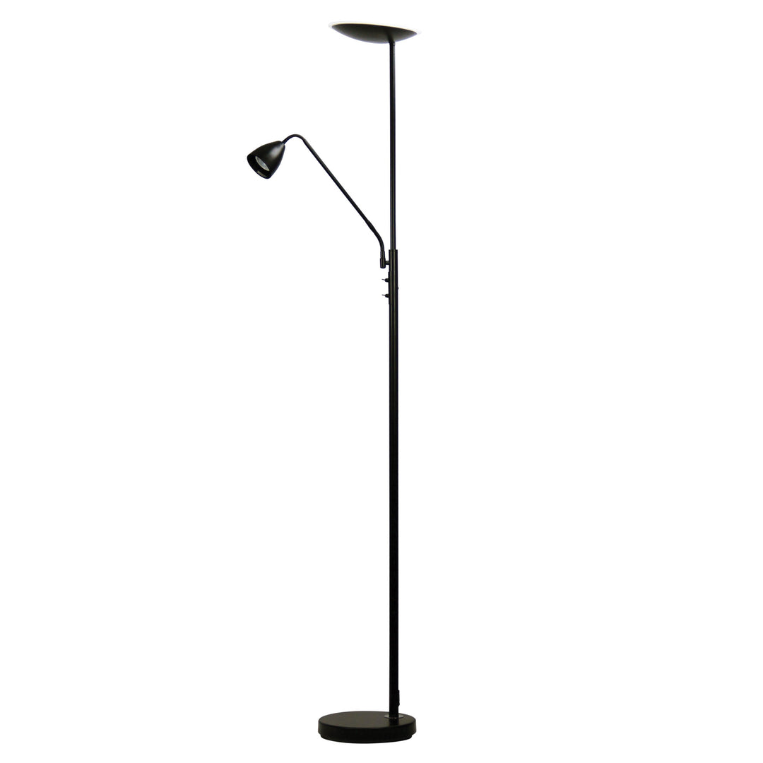 UP2 - Mother and Child LED Floor Lamp Black