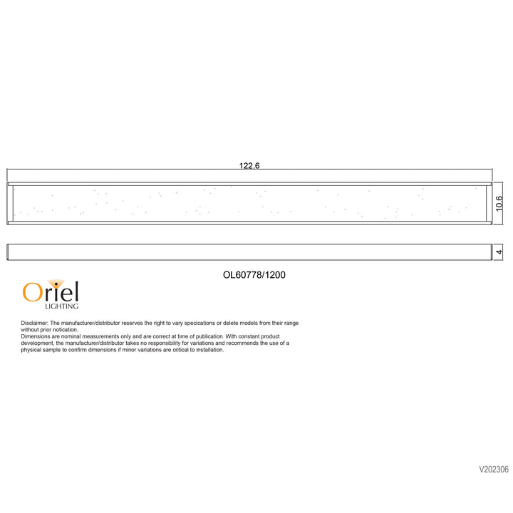 VANA.120 CTS - 40W Tri-Colour LED Surface Mount Light