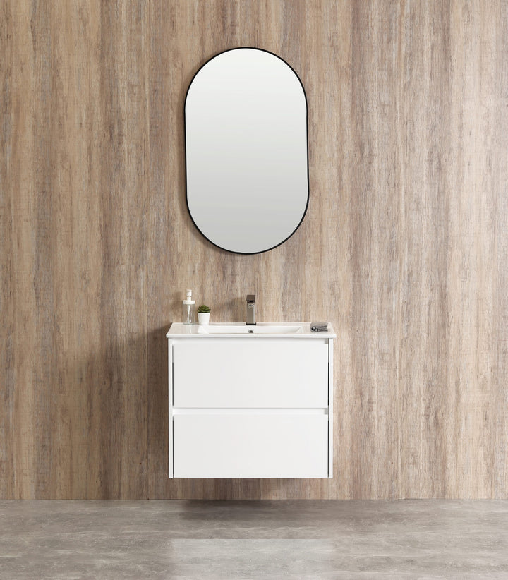 Caliber 900 White Wall Hung Vanity