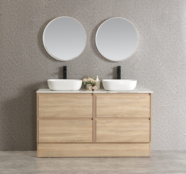 Caliber 1800 Oak – Wall Hung Vanity