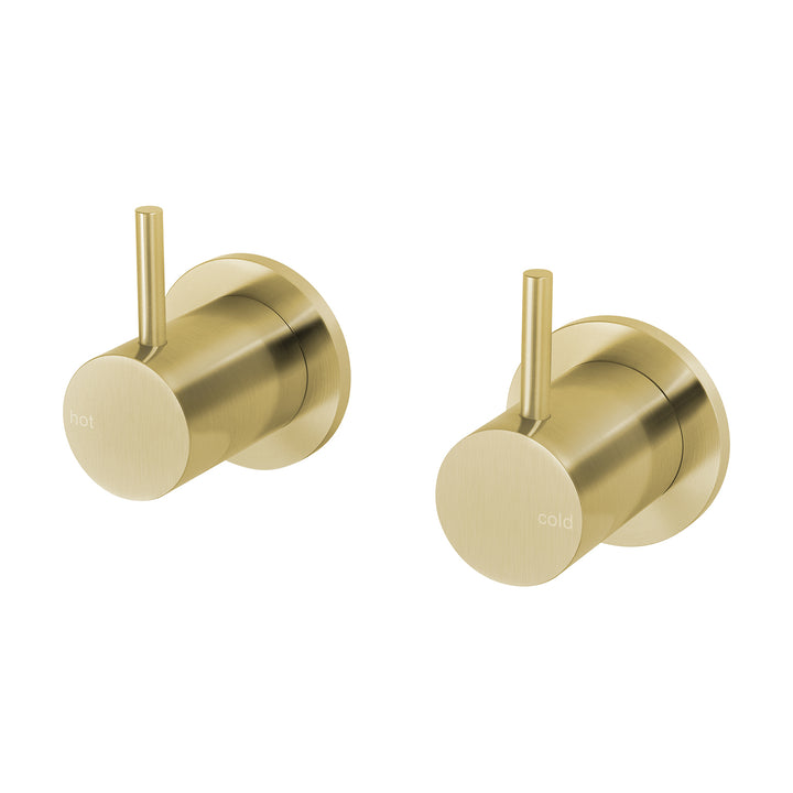 4 Vivid Slimline Wall Top Assemblies 15mm Extended Spindles, Tapware – Pilbara Bathroom Warehouse