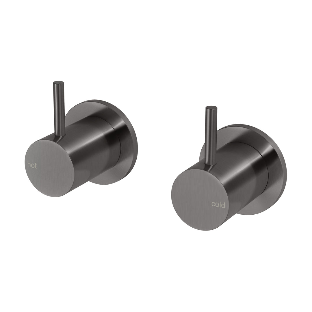 5 Vivid Slimline Wall Top Assemblies 15mm Extended Spindles, Tapware – Pilbara Bathroom Warehouse