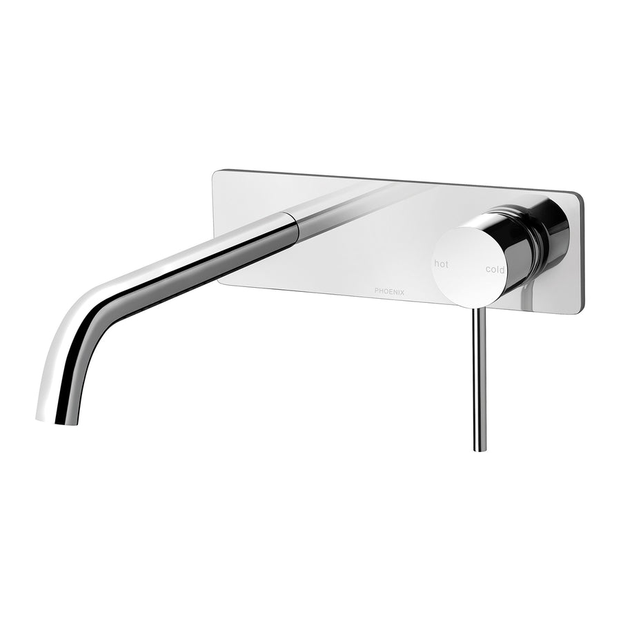 1 Vivid Slimline SwitchMix Wall Basin / Bath Mixer Set 230mm Fit-Off Kit, Mixers – Pilbara Bathroom Warehouse