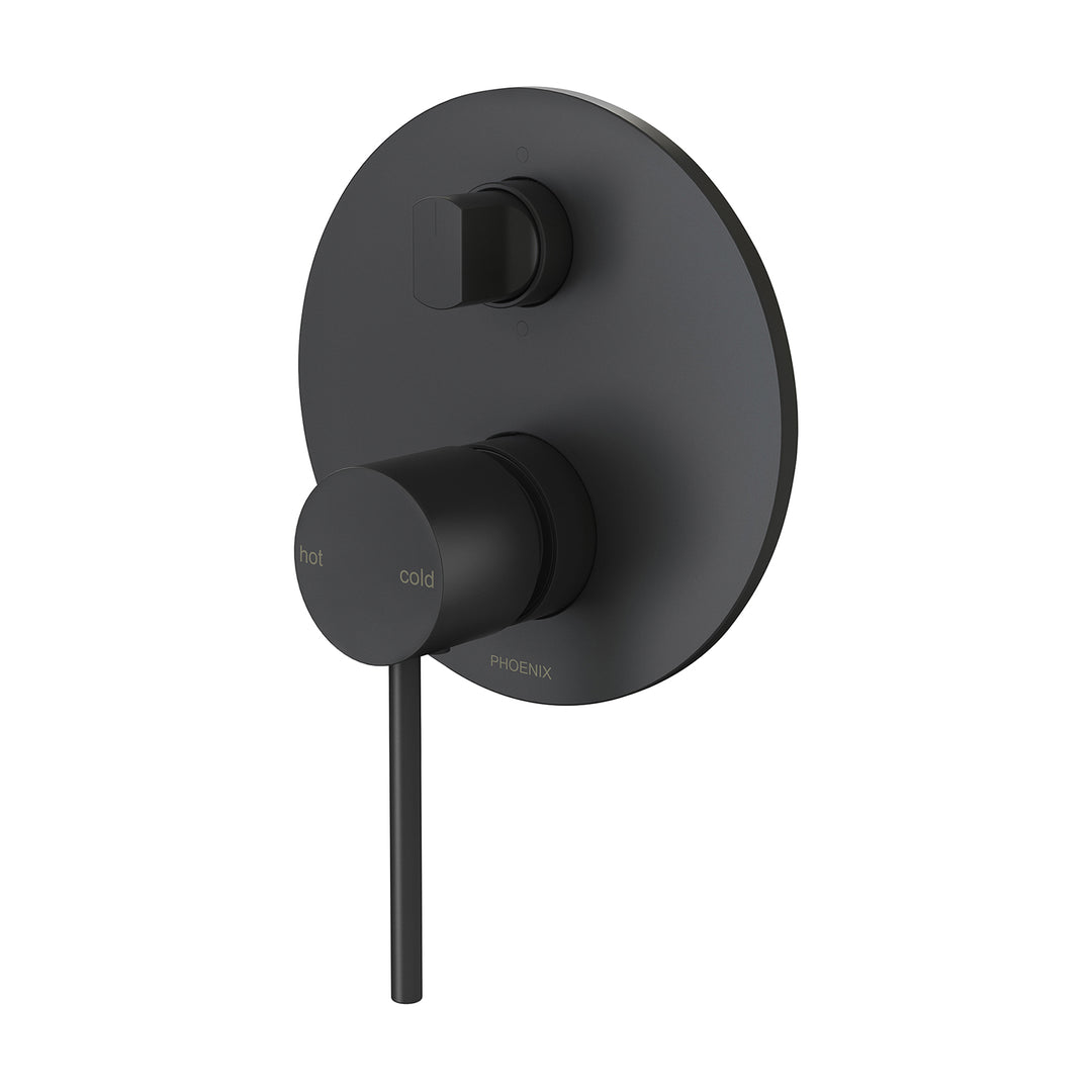 3 Vivid Slimline SwitchMix Shower / Bath Diverter Mixer, Mixers – Pilbara Bathroom Warehouse