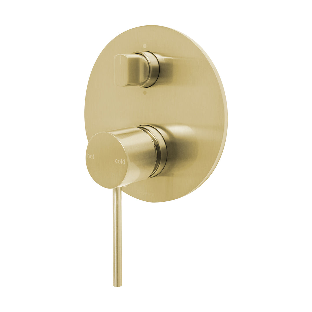 4 Vivid Slimline SwitchMix Shower / Bath Diverter Mixer, Mixers – Pilbara Bathroom Warehouse