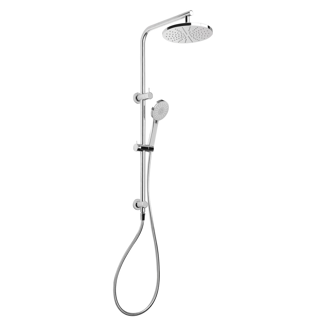 1 Vivid Slimline Twin Shower, Showers – Pilbara Bathroom Warehouse