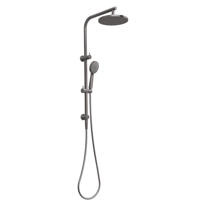 5 Vivid Slimline Twin Shower, Showers – Pilbara Bathroom Warehouse