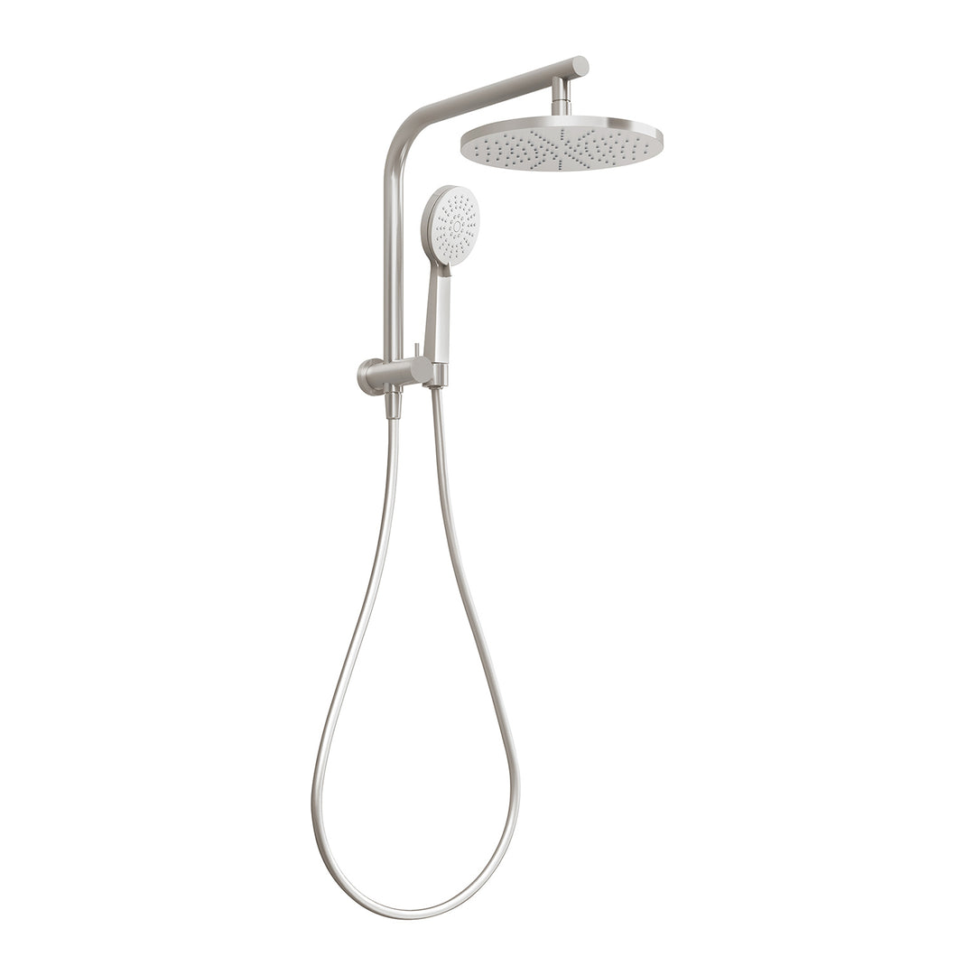 6 Vivid Slimline Compact Twin Shower, Showers – Pilbara Bathroom Warehouse
