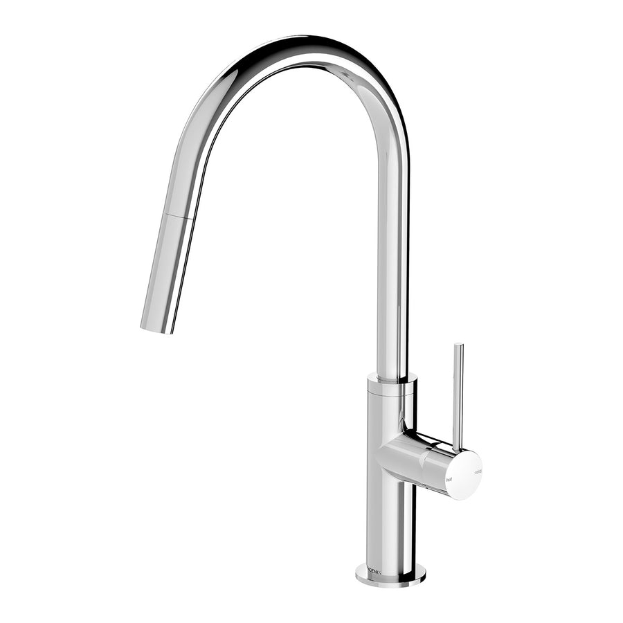 1 Vivid Slimline Pull Out Sink Mixer 200mm, Mixers – Pilbara Bathroom Warehouse