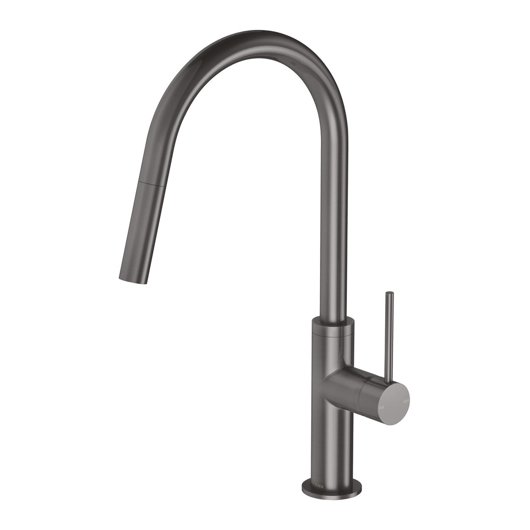 5 Vivid Slimline Pull Out Sink Mixer 200mm, Mixers – Pilbara Bathroom Warehouse