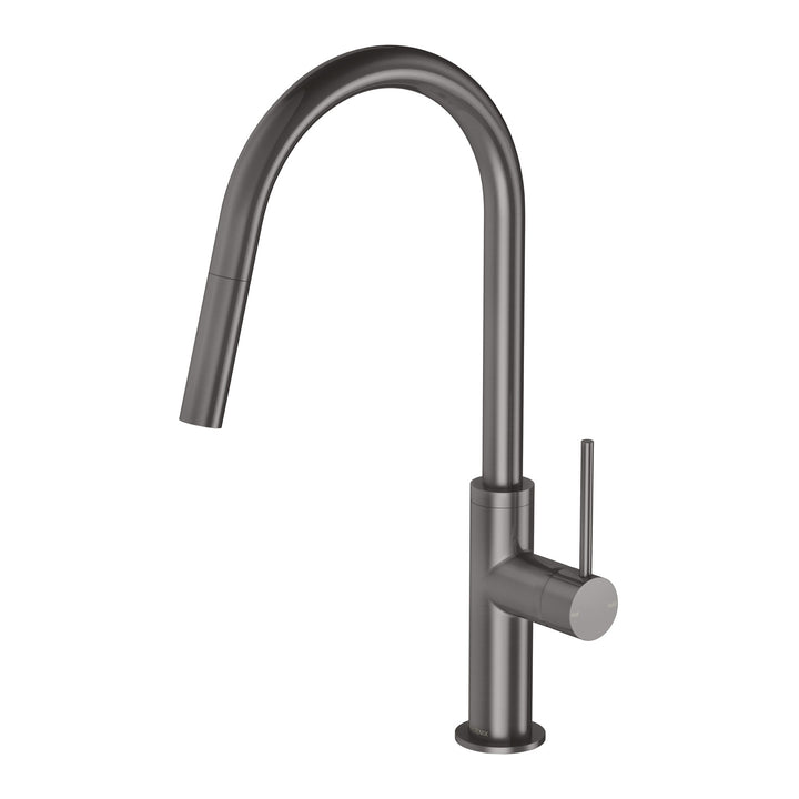 5 Vivid Slimline Pull Out Sink Mixer 200mm, Mixers – Pilbara Bathroom Warehouse